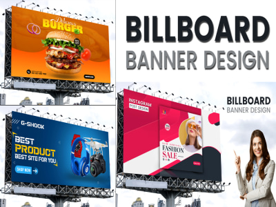 Design custom printable vinyl banner,signage and billboard | Upwork