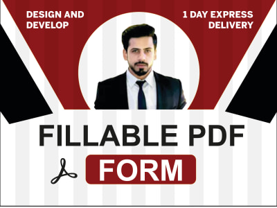 Interactive fillable pdf form
