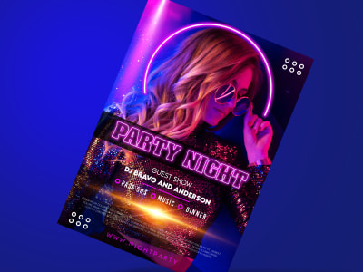 Professional flyer and brochure design for your business or event