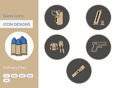 An Icon set of your style and choice
