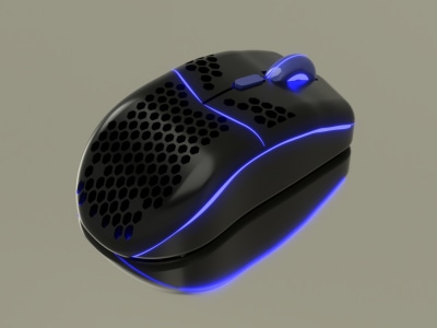 3D Model for prototyping and printing with high-quality renders
