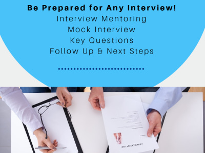 One (1) Hour Interview Prep & Mock Interview