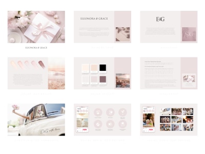 Elegant Brand Identity / Logo Guideline for a Luxury and Feminine Brand