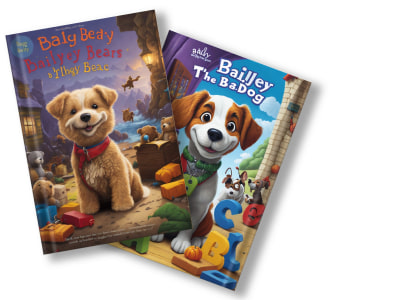Children book cover, children book illustrations, kids coloring book