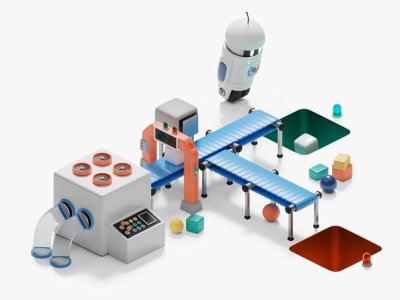 3d Isometric illustration custom 3d isometric animation