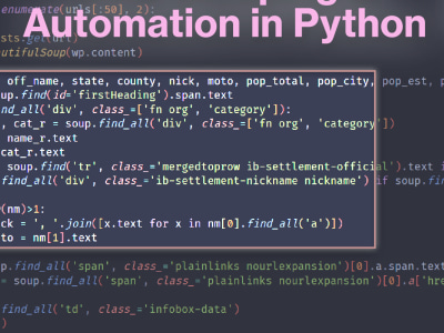 Automation of repetitive tasks in Python | Upwork