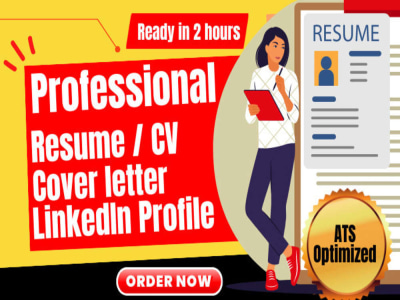 A winning resume/cv written, edited or designed