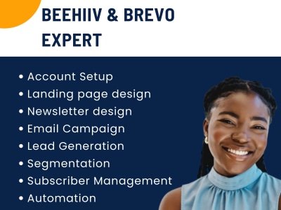 Branded Newsletter design | Email campaigns | Beehiiv | Mailchimp | Brevo