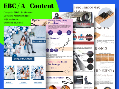 Amazon Enhanced Brand Content (EBC) / Premium A+ Content