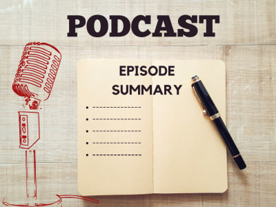 A concise podcast episode summary