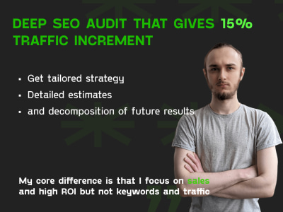 Deep & Advanced SEO audit (with tailored SEO strategy)