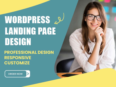 WordPress Landing Page, WordPress Elementor Landing page, Landing pages