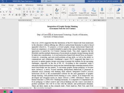 A proofread and improved research manuscript following your deadline