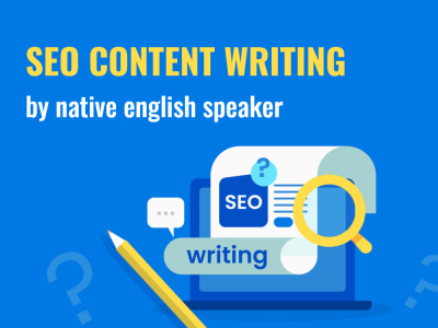SEO content writing by native English speaker