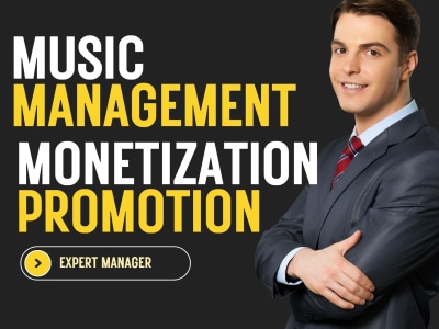 All your music promoted Apple, Spotify, SoundCloud, I will manage all music