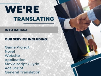 Translation from English to Bahasa or vice virsa