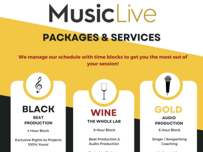 Gold Pack Service for Audio Production