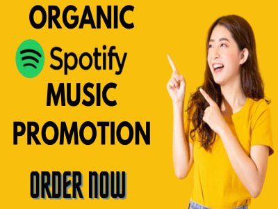 Organic Spotify promotion or Spotify music promotion