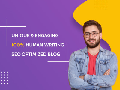 Human-written SEO blog article to rank top from an Expert Content Writer
