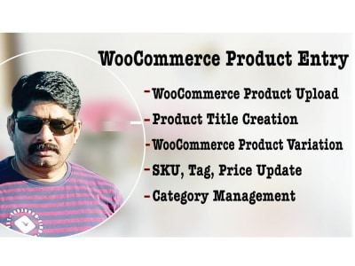 A 8 hours of Woocommerce product entry.