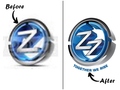Top Rated Raster to Vector Recreated logo