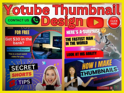 YouTube Thumbnail and Logo Designing Expert | Upwork