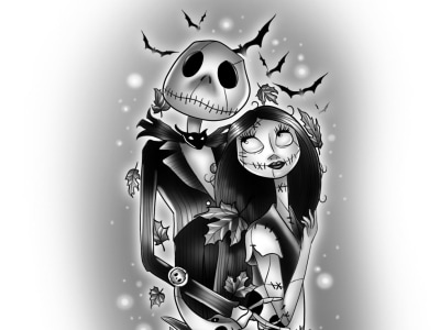 A professional custom tattoo design in neo-traditional style | Upwork
