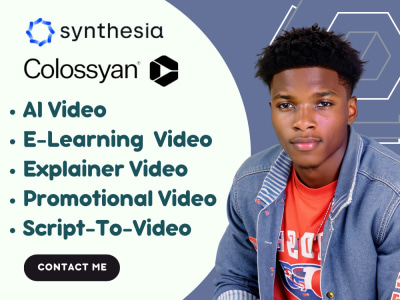 An expert to create and edit ai videos using Colossyan Synthesia ai invideo