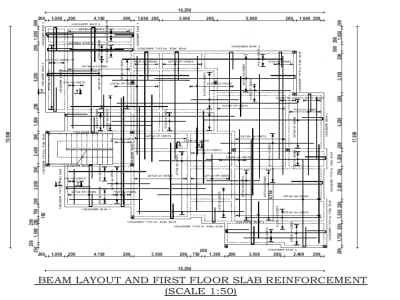 Structural engineering calculation and drawing for residential buildings