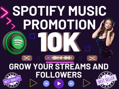 30k+ Spotify Organic Followers & Spotify Promotion | Grow Spotify Playlist