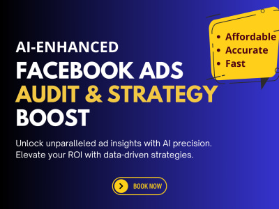 AI-Enhanced Facebook Ads Audit & Strategy Boost
