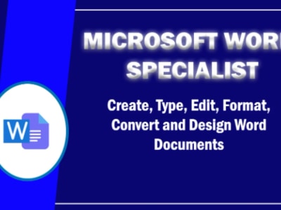 File Formatting/Word/Google Docs/PDF to Word/Editable File/Doc Formatting