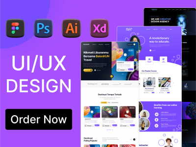 Modern Responsive Website Design UI UX In Figma | Upwork