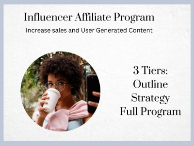 A proven affiliate influencer marketing strategy to drive revenue and