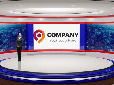 A customized 3d virtual backgrounds