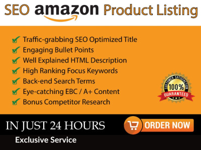 Product Description & Review Writer | Shopify, Amazon Products & Copywriter