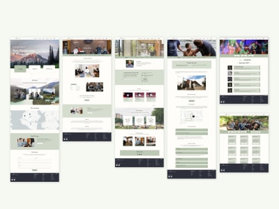 Responsive Website Landing Page Design | Landing Page UI UX | Website ...