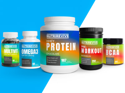 Rocktomic, Supliful, Honeycomm sports supplement label and packaging design