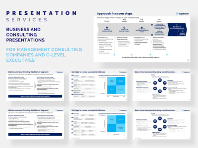 An enhanced business Powerpoint Presentation - McKinsey, BCG, Bain, EY
