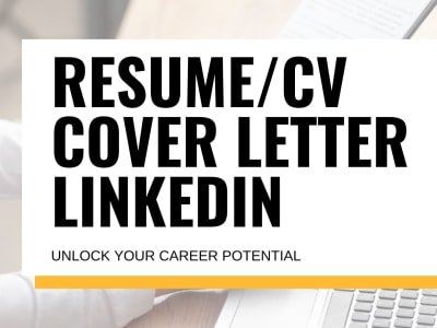 Compelling CV, Resume, Cover Letter, and LinkedIn