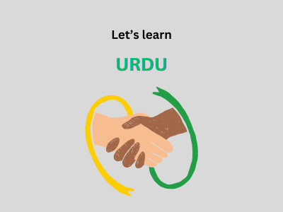 Urdu language teaching, reading, writing, and speaking