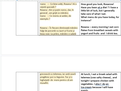 A proofreading document when it is needed ROMANIAN - ENGLISH