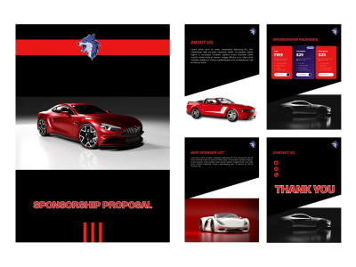 A professional sponsorship proposal, business proposal, and letter