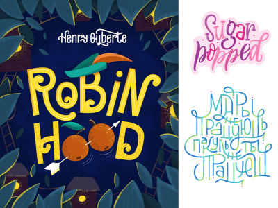 Illustrate your quote or text in hand lettering style