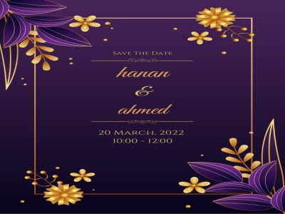 Invitation cards with distinctive designs | Upwork