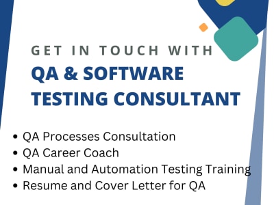 Certified QA Tester tutor or consultant