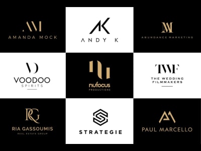 Brand logo design, Logo design & Branding
