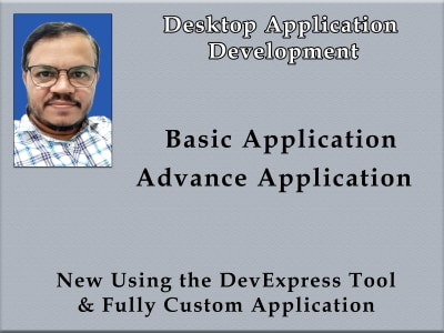 A create vb.net desktop application using the dev express tool