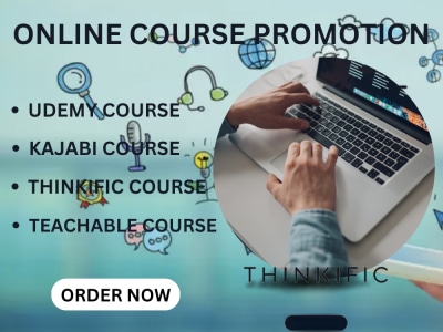 Your online course,thinkific kajabi promoted to a 1m active audience