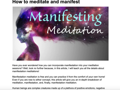 A high quality, well researched Yoga Article